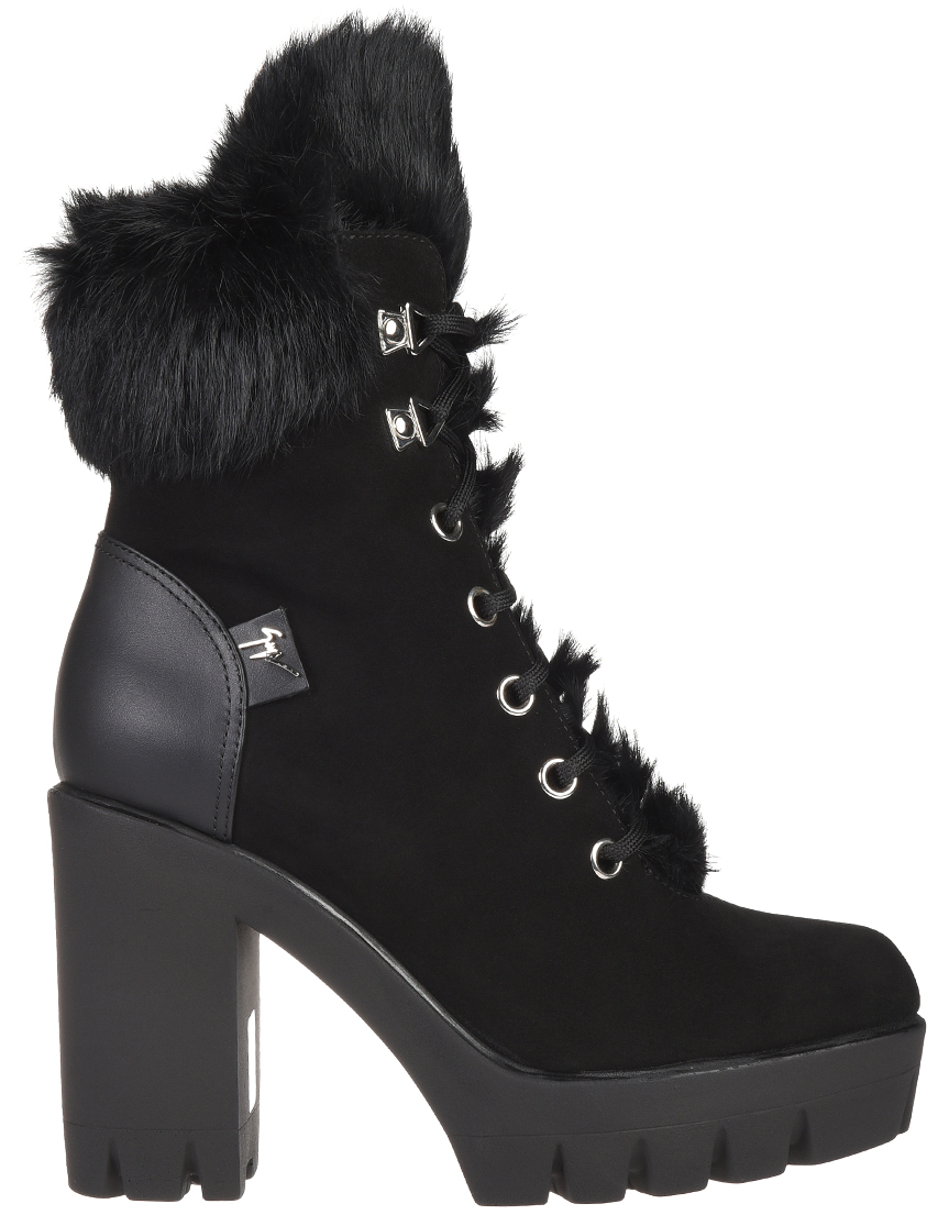 Женские ботинки Giuseppe Zanotti 870088002_black