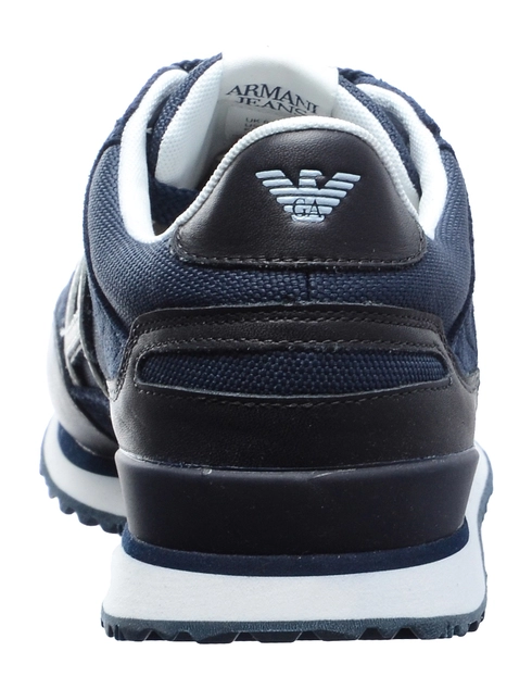 мужские синие Кроссовки Armani Jeans C651248 - фото-2