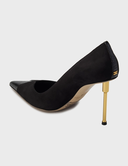 женские черные Туфли Elisabetta Franchi SA-78L-57E2-V600-110 - фото-2