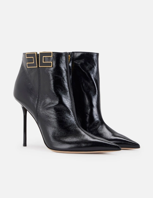 черные Ботильоны Elisabetta Franchi SA-91B-57E2-V870-110