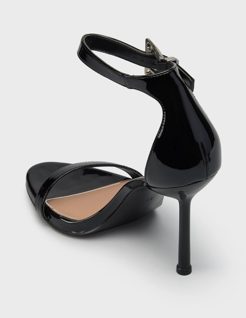 женские черные Босоножки Guess FLPINSPAF03_black - фото-2