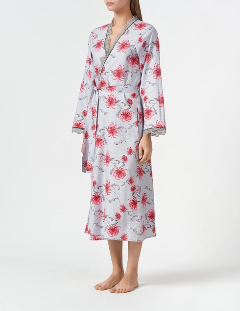 Nora Rose 1327-Floral-Print-gray фото-2