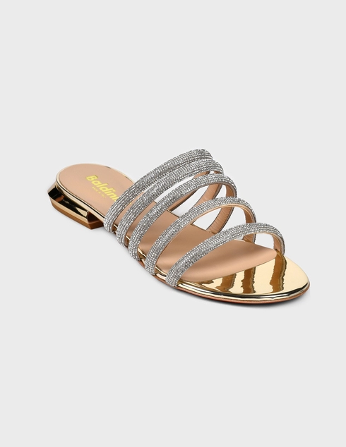 серебряные Шлепанцы Baldinini 99719-silver