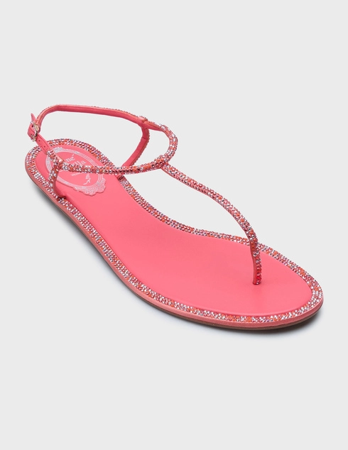 розовые Сандалии Rene Caovilla 7587_pink