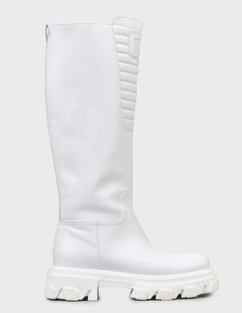 женские белые кожаные Сапоги Chiara Ferragni CF2858-009-white - фото-5