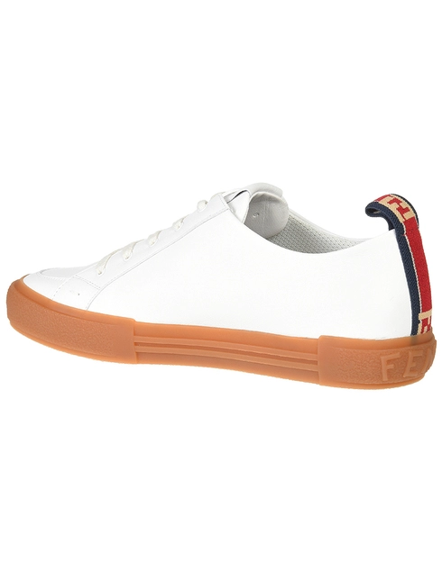 мужские белые Кеды Fendi 7E1129-XE0-F11U5_white - фото-2