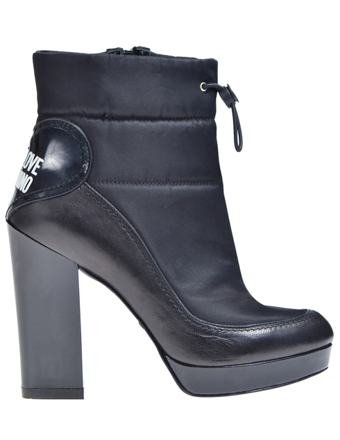 женские черные Ботинки Love Moschino JA2116-000 - фото-2