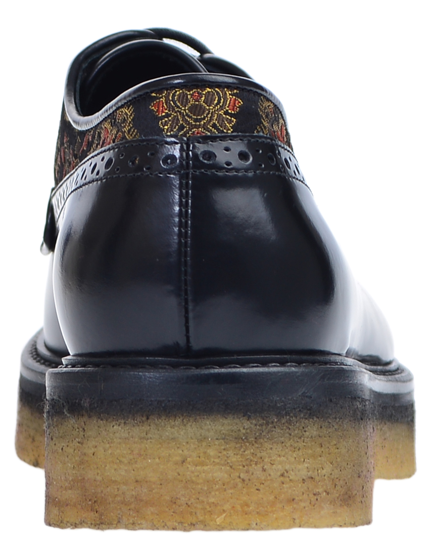 женские черные Дерби Etro S13145 - фото-2