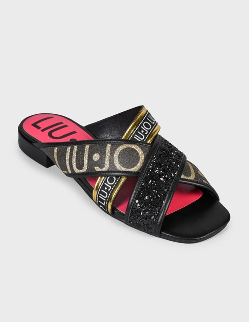 черные Шлепанцы Liu Jo 1025-black