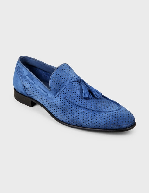 синие Лоферы Brecos S7561-BLUE-blue