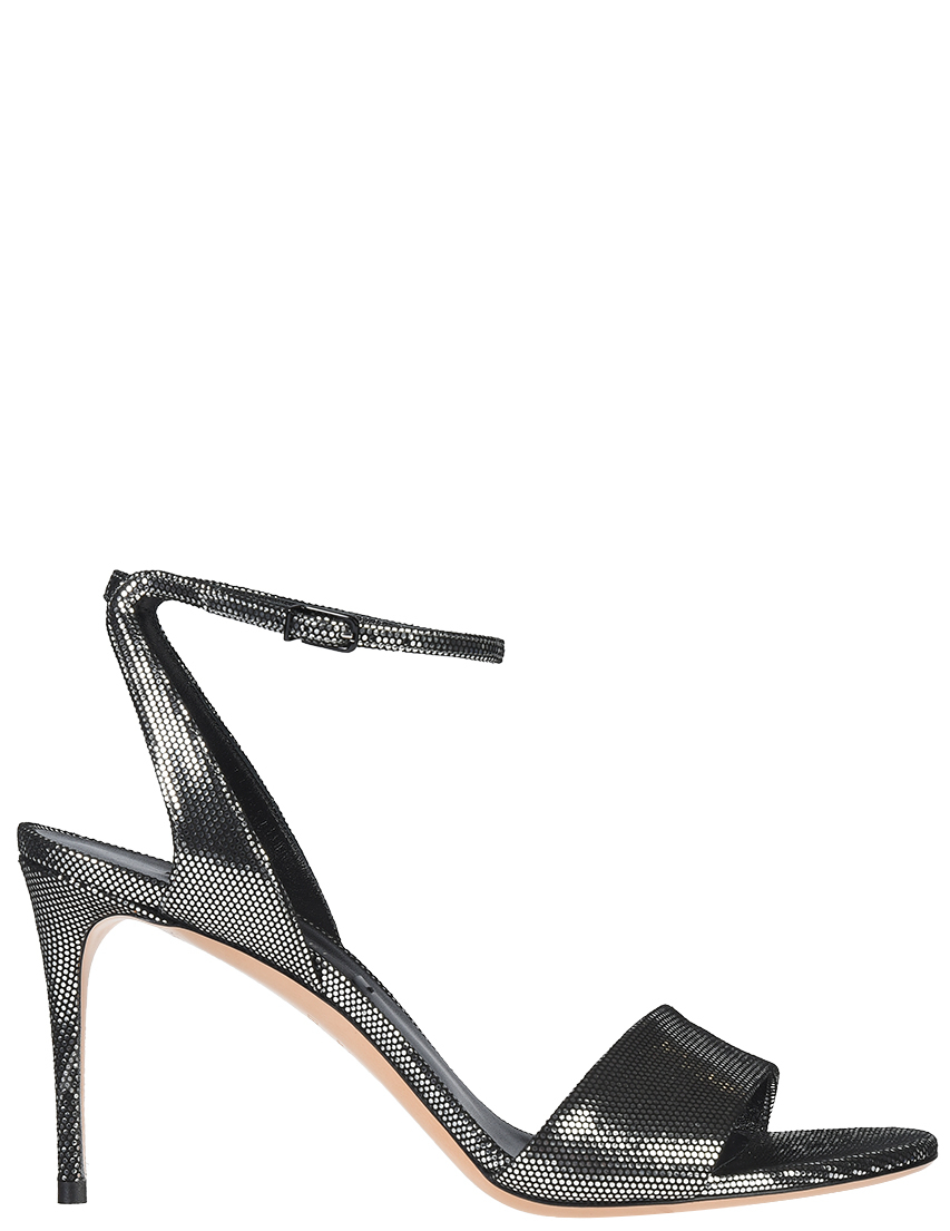 женские серые Босоножки Casadei 239_gray - фото-2