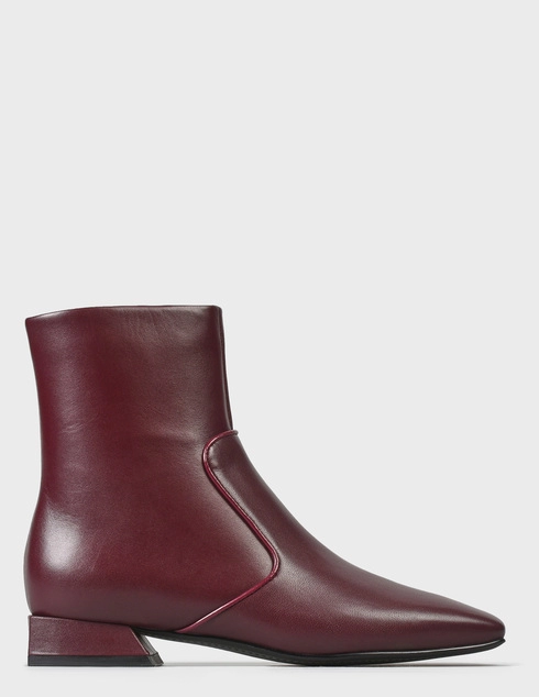 женские бордовые Ботинки What For FW20WF099 - фото-2
