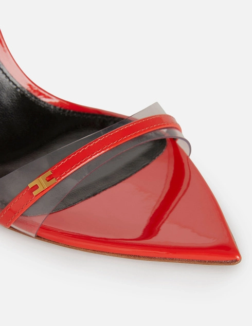 коралловые женские Босоножки Elisabetta Franchi SA-49L-61E2-V530-H85 32200 грн