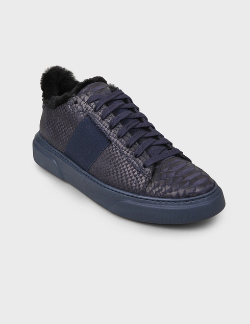 синие Кеды Stokton 650-PIT-blunotte-blue