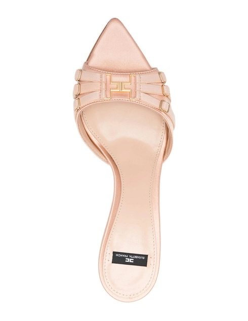 бежевые женские Мюли Elisabetta Franchi SA-76L-62E2-V500-EA1 25520 грн