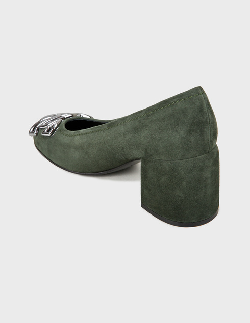 женские зеленые Туфли Casadei 615-green - фото-2