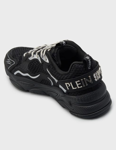 мужские черные Кроссовки Plein Sport USC0843STE003N-0270 - фото-2