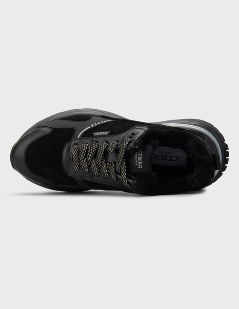черные мужские Кроссовки Iceberg 17580_black 14490 грн