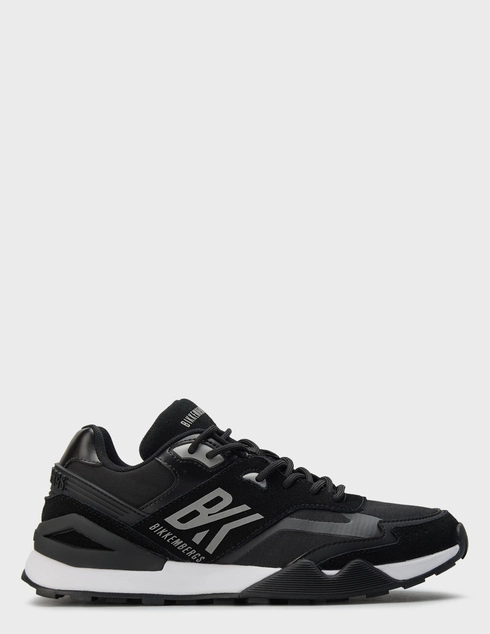 мужские черные текстильные Кроссовки Bikkembergs 29209_black - фото-5