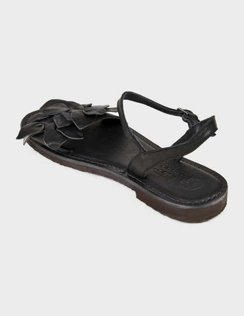 женские черные Сандалии Eder Shoes 24-black - фото-2