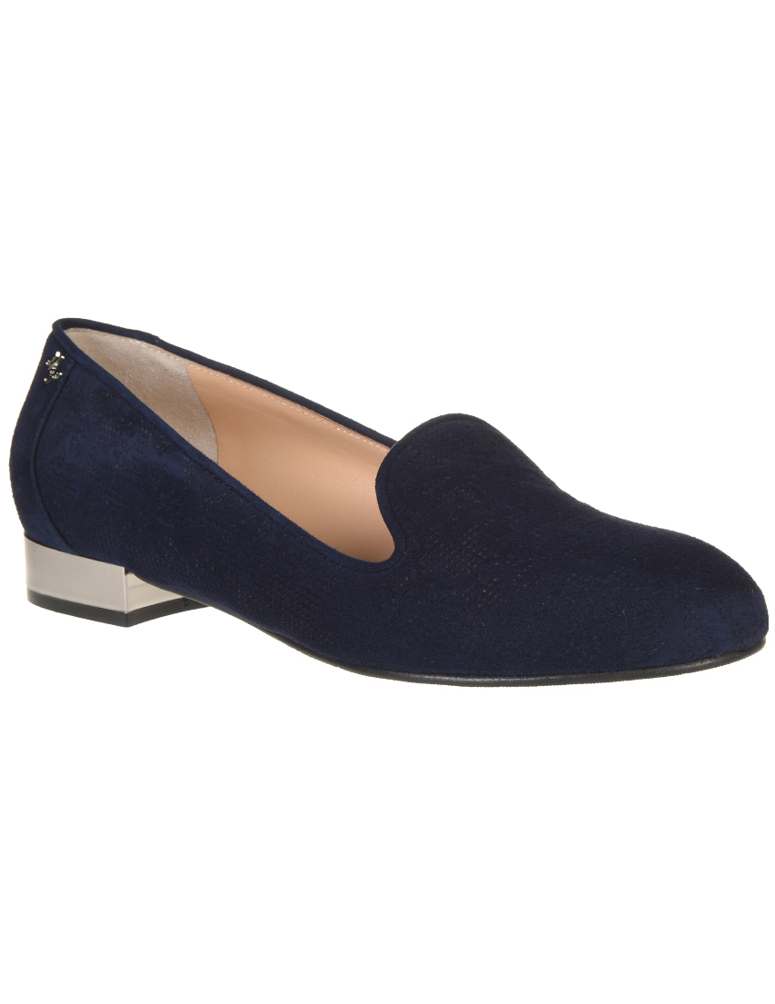 женские синие Слиперы Marino Fabiani 3191_blue - фото-2