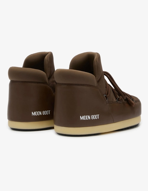 женские коричневые Ботинки Moon Boot ws386_brown - фото-2
