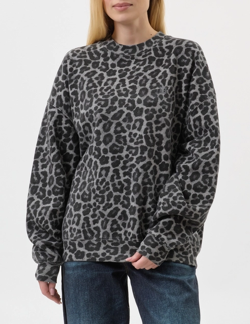 ANINE BING A-08-11404-MTL98-GREY-LEOPARD_print фото-3