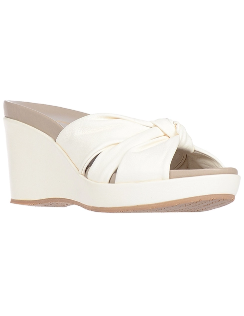 белые Шлепанцы Massimo Santini 205_beige