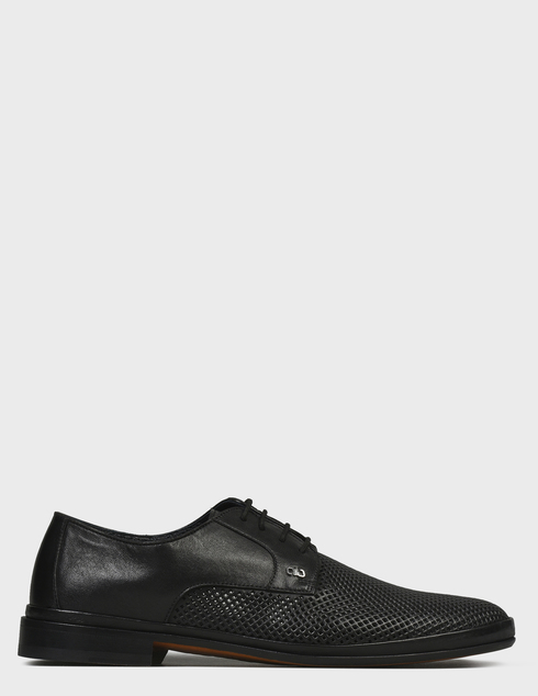 мужские черные кожаные Дерби Aldo Brue 8549-N-NAL-P-NP9C_black - фото-5