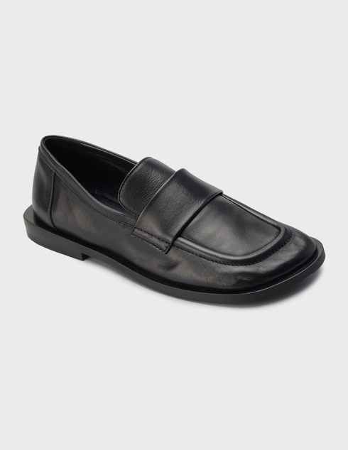 черные Лоферы Elena Iachi E4375_black