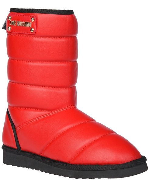 красные Угги Love Moschino AGR-24103_red