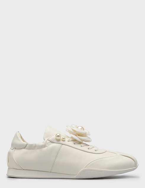 женские белые кожаные Кроссовки Helena Soretti LEONASS2601/111-F3 - фото-5