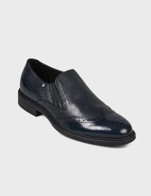 синие Броги Giampiero Nicola Q42706-blue
