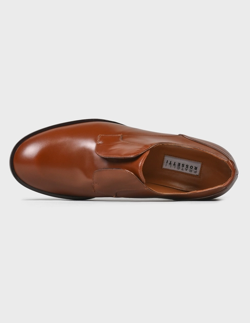 коричневые женские Дерби Fratelli Rossetti S67212-brown 10990 грн