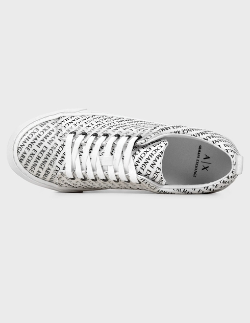 белые мужские Кеды Armani Exchange XUX053-XV206-00152-white 4095 грн