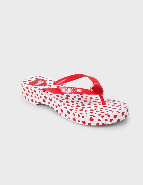 белые Пантолеты Love Moschino AGR-28164-SIL-white