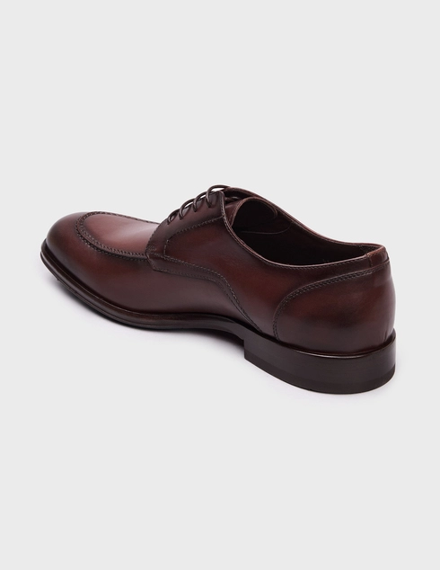 мужские коричневые Дерби Giampiero Nicola 46607_brown - фото-2