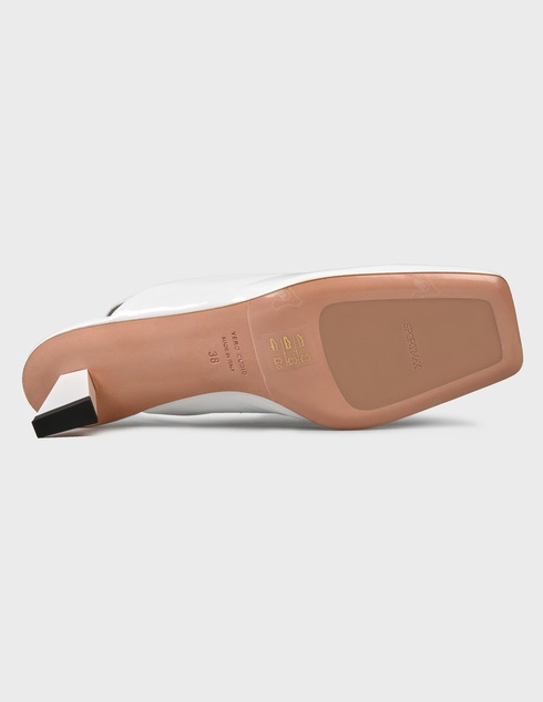 белые Босоножки Sportmax 1004-Sportmax-white размер - 36; 36.5; 38; 38.5
