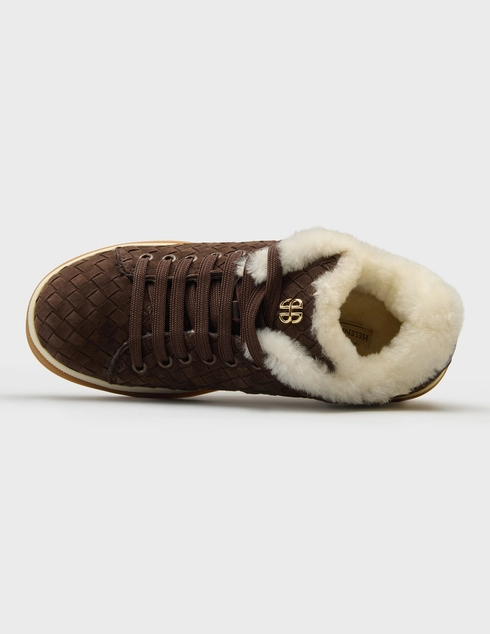 коричневые женские Кеды Helena Soretti DIXI-2705_brown 17690 грн