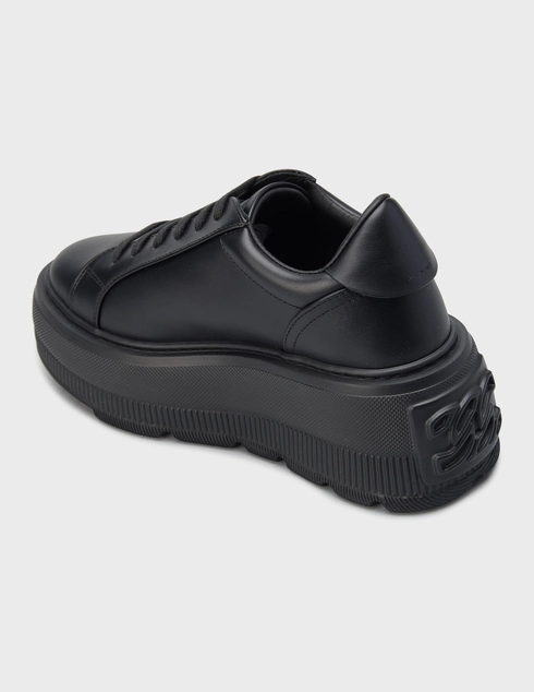 женские черные Кеды Casadei 192_black - фото-2