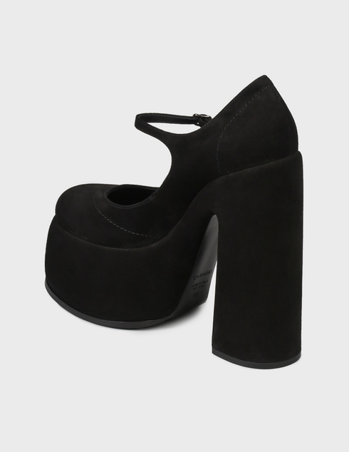 женские черные Туфли Casadei S1F813T160GCAMOS9000-black - фото-2
