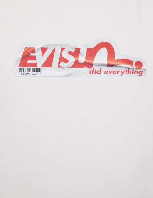 EVISU 2ESHTM5TS1121-WHT_white фото-3