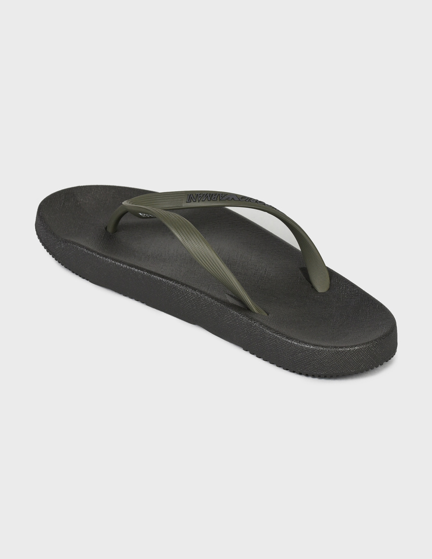 мужские зеленые Пантолеты Emporio Armani X4QS03XM290-N600 - фото-2