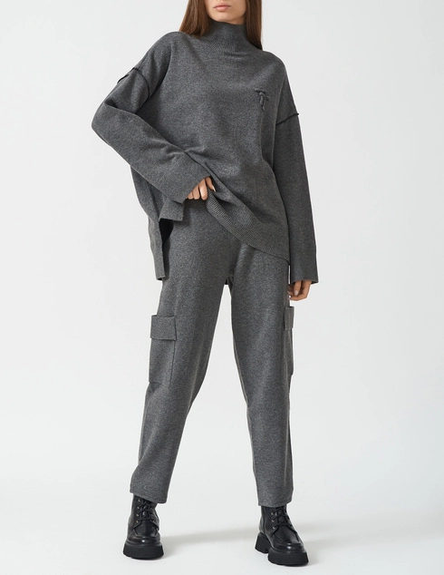 Twinset 232LI33BB-0082S-232LI33AA-0082S_gray фото-1