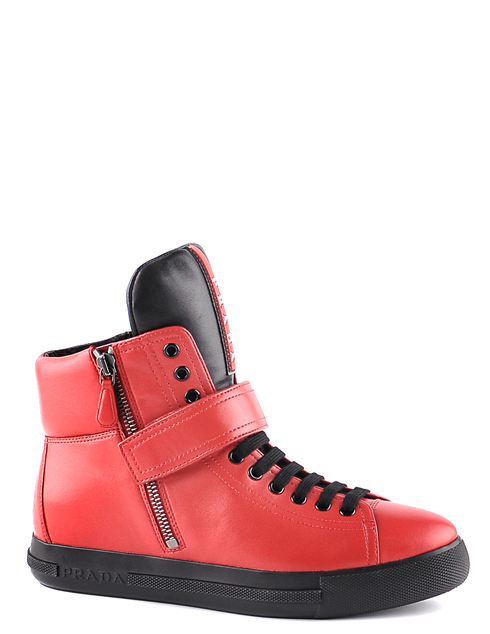 красные Ботинки Prada 5735