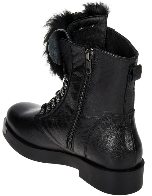 женские черные Ботинки Nila & Nila 6252-М-К-black - фото-2