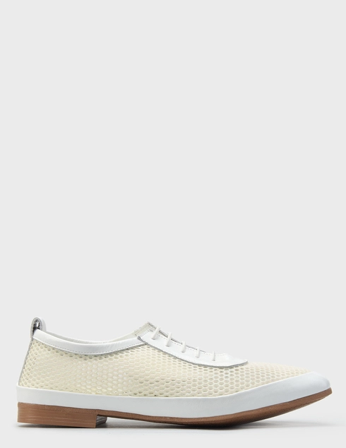 женские белые текстильные Туфли Roberto Serpentini 20460-white - фото-5