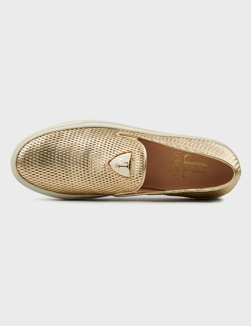 золотые женские Слипоны Loriblu AGR-0823-gold 5985 грн