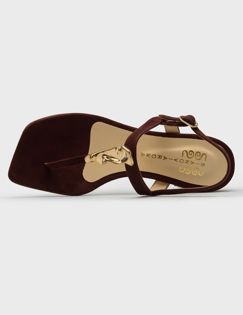 коричневые женские Сандалии SIANO VIA ROMA 045_brown 6620 грн