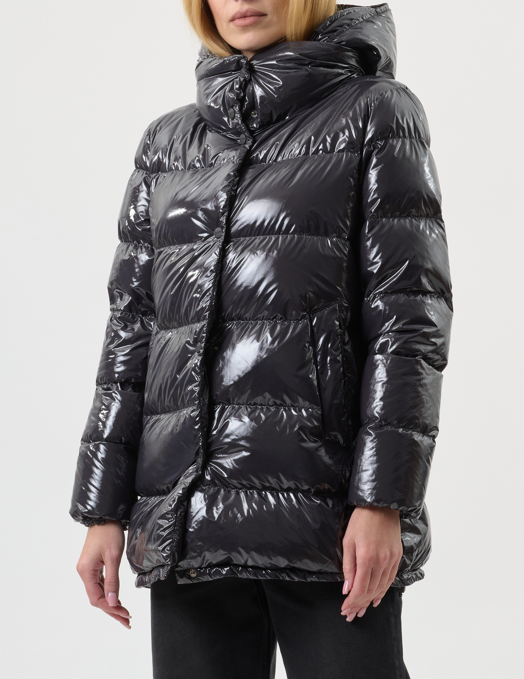 

Пуховик, Серый